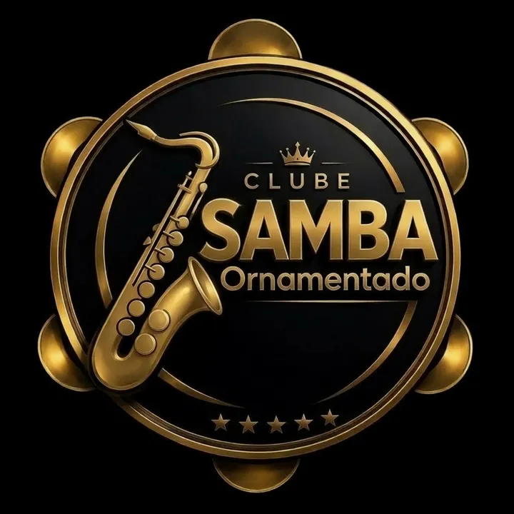 Selo Clube Samba Ornamentado